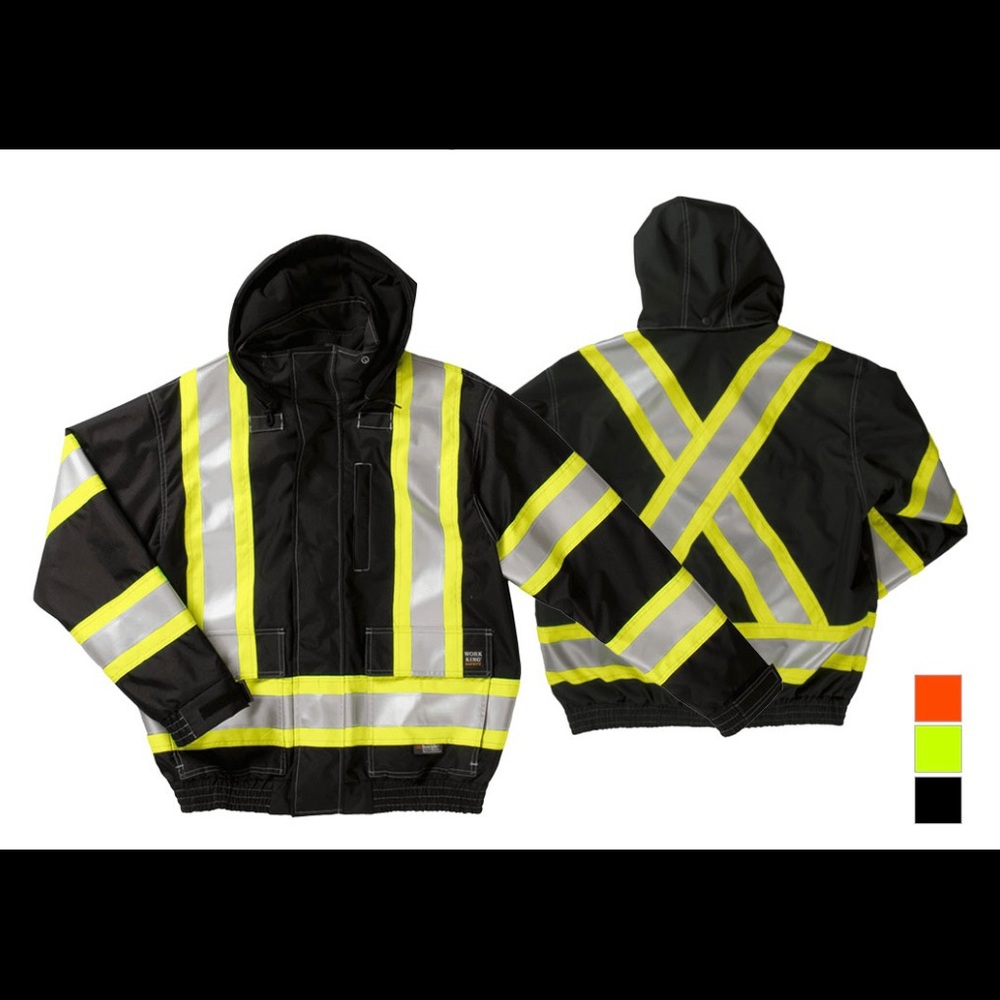 Tough Duck Safety 3-in- 1 Class 3 Safety Bomber Jacket